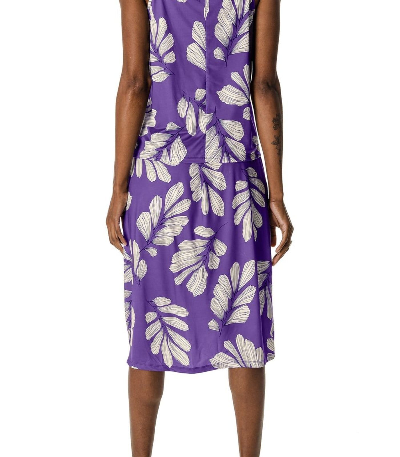 Vista 2 Saia Midi Liganete Strong Rovitex Rovitex roxo