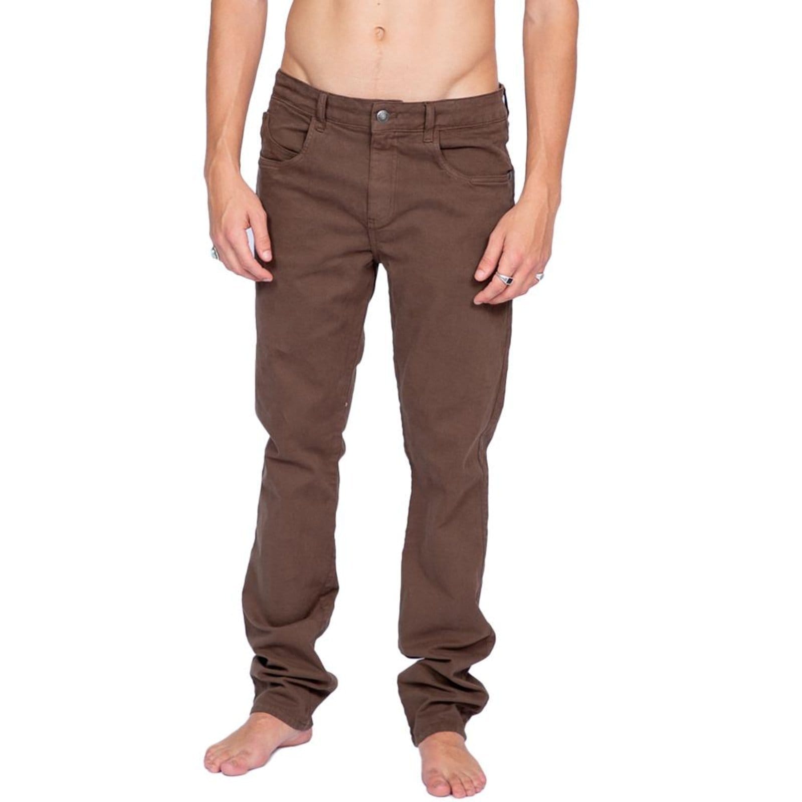 Vista principal Calça Rip Curl Color WT25 Masculina Coffee Rip Curl marrom