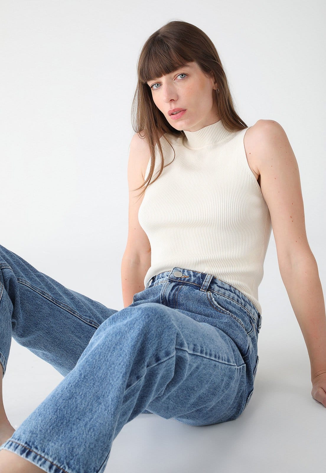 Calça Jeans Hering Reta Estonada