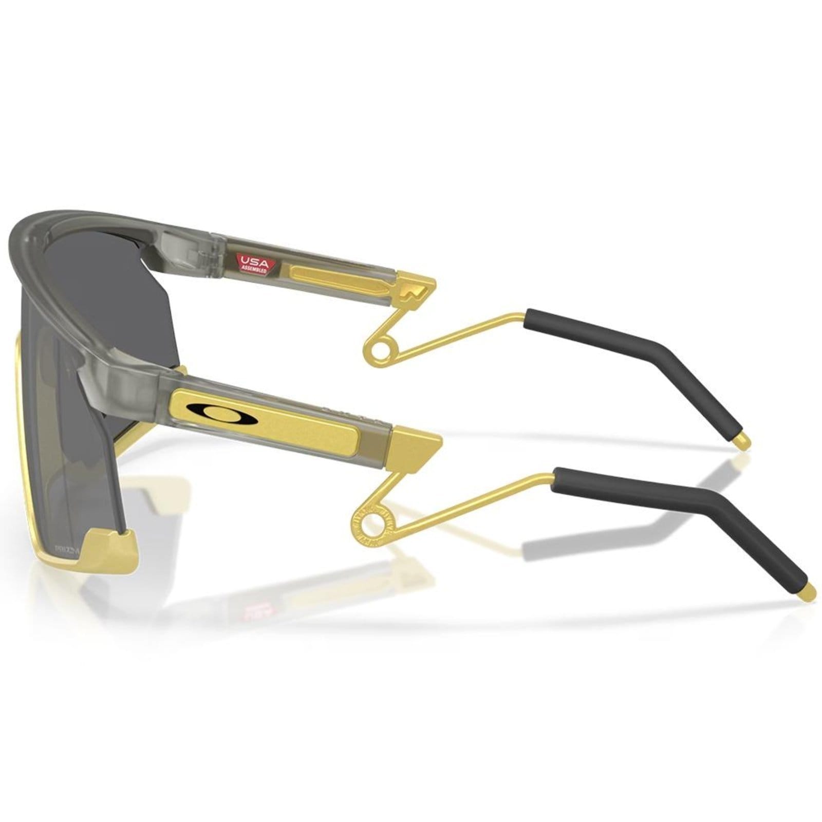 Vista 2 Óculos de Sol Oakley BXTR Metal Matte Grey Ink/Vintage Gold Oakley grafite grey