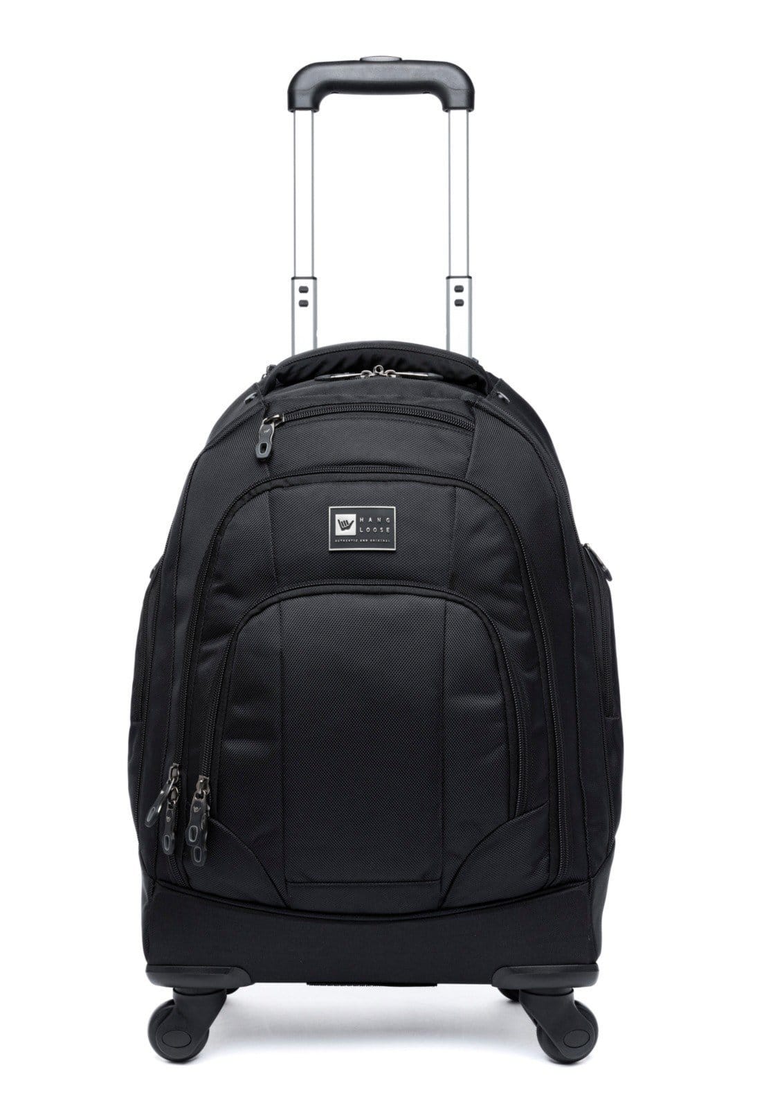 Vista principal Mochila Executiva Masculina Hang Loose Reforçada Hang Loose preto