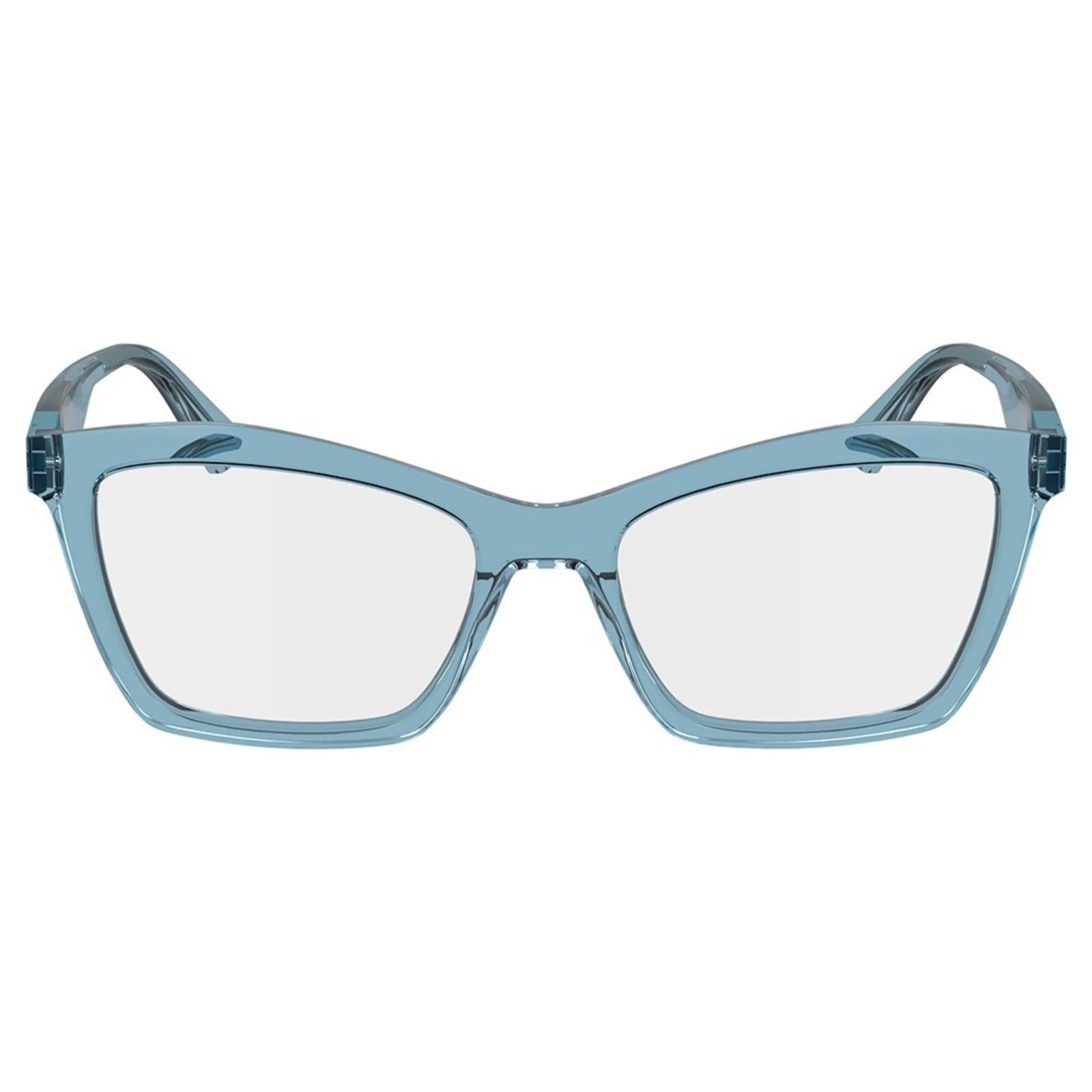 Vista 2 Armação de Óculos Calvin Klein Jeans CKJ24612 450 Crystal Calvin Klein Jeans azul