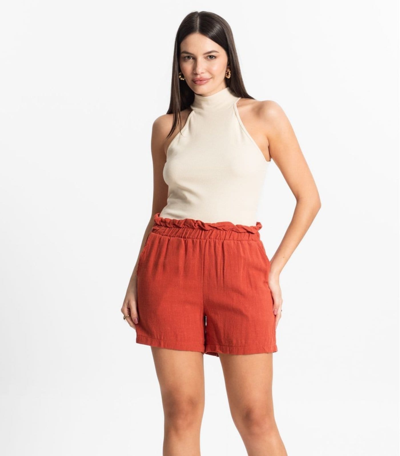 Shorts Feminino Linho Endless