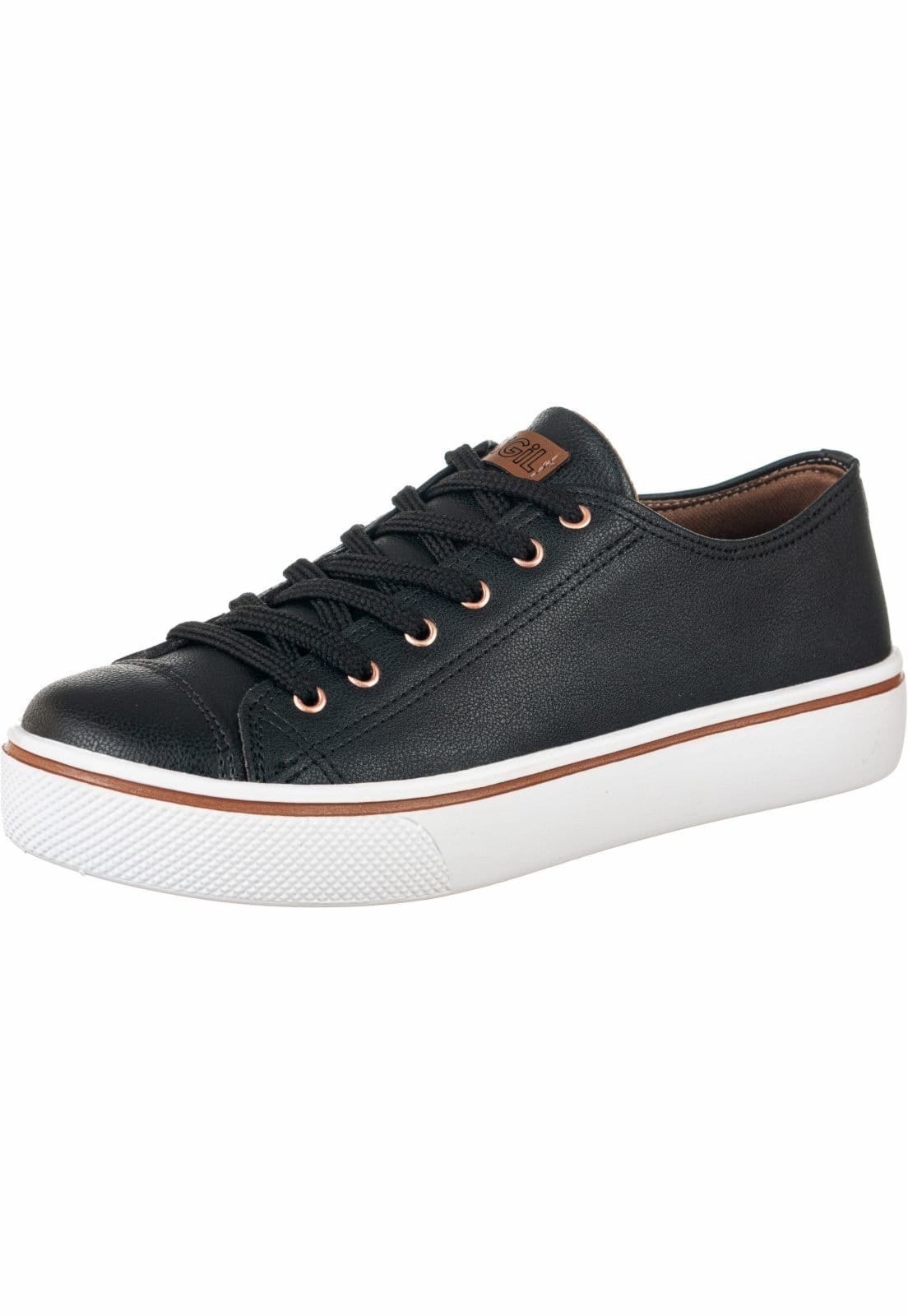 Vista 2 Tenis Star Gigil Star Casual Gigil preto