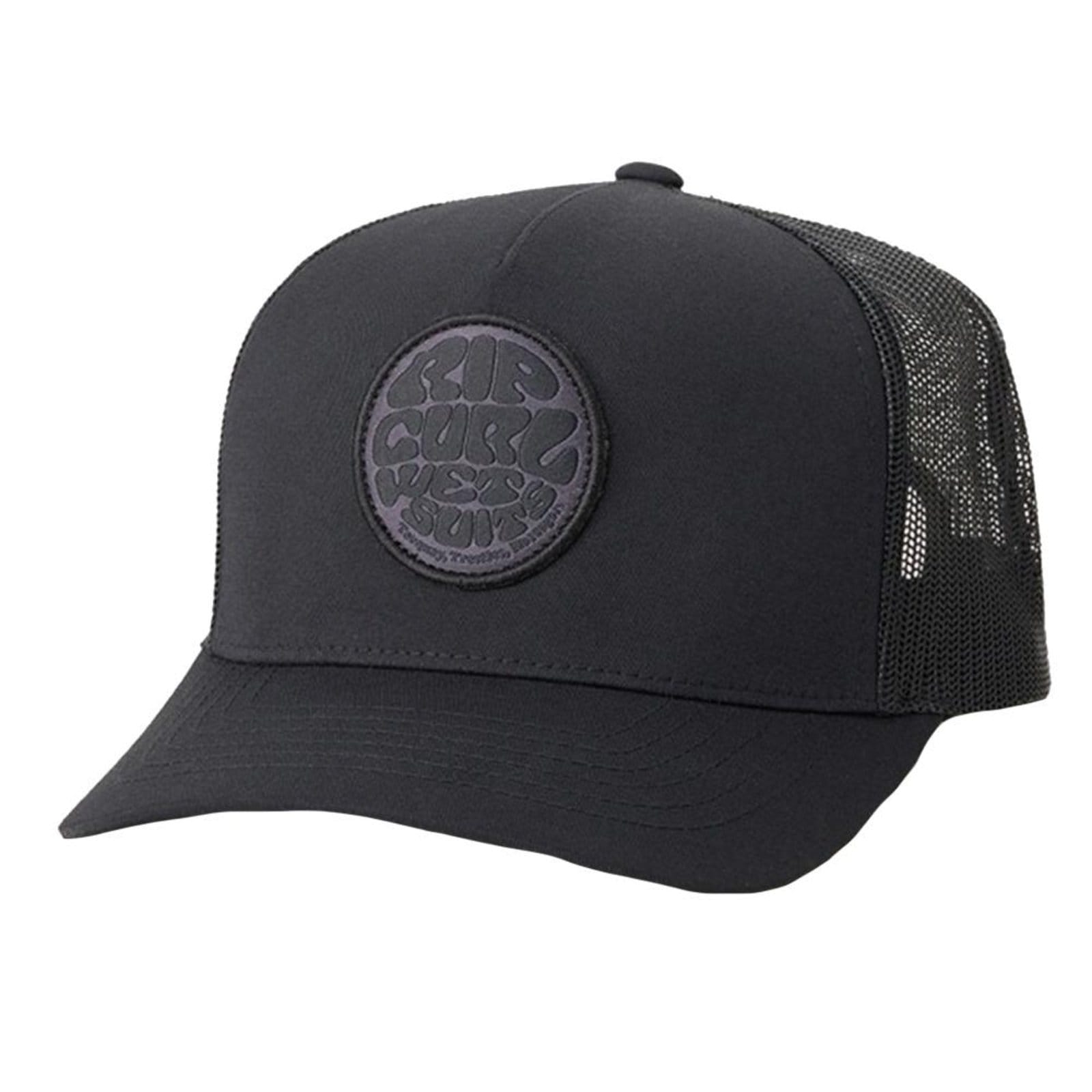 Vista principal Boné Rip Curl Aba Curva Wetsuit Icon Trucker SM26 Midnight Rip Curl preto