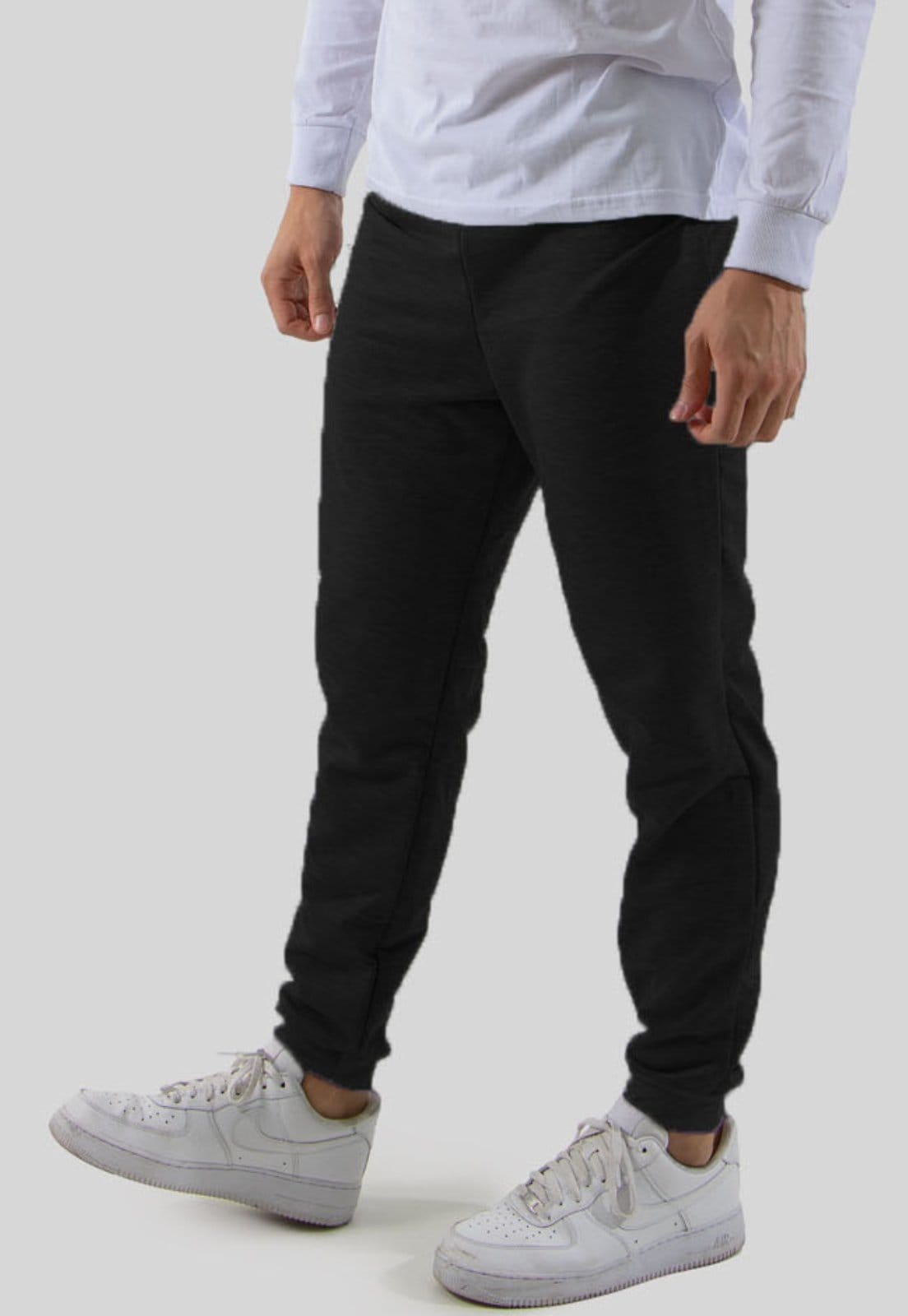 Vista 2 Calça Rioutlet Moletom preta Rioutlet preto