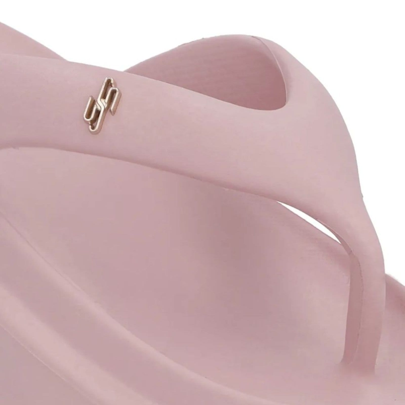 Vista 2 Chinelo Feminino Poofy Plataforma Soft Rose Usaflex AM14001 Usaflex rosa rose