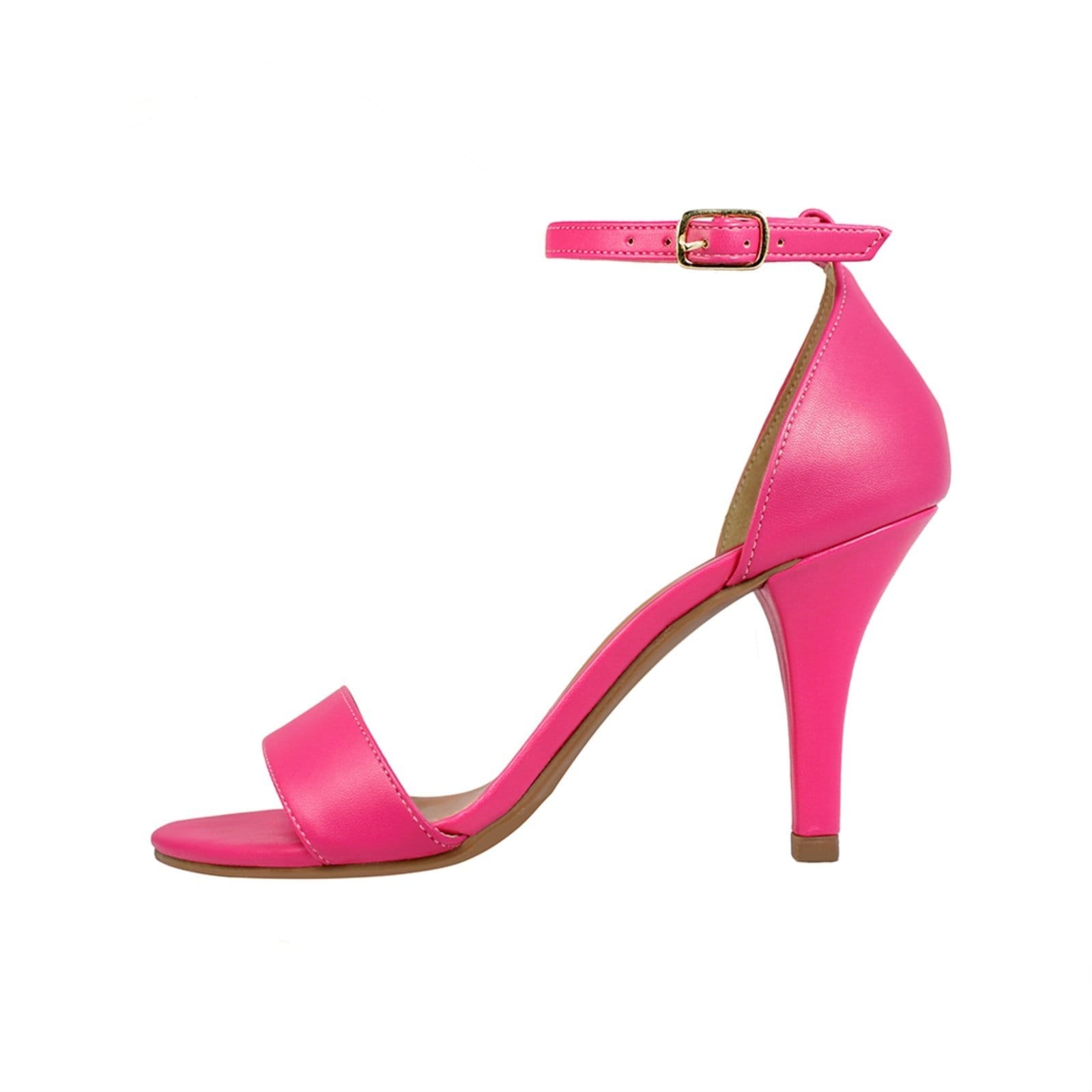 Vista 2 Sandália Salto Alto Fino Luiza Sobreira Pink Mod. 2170 Luiza Sobreira rosa pink