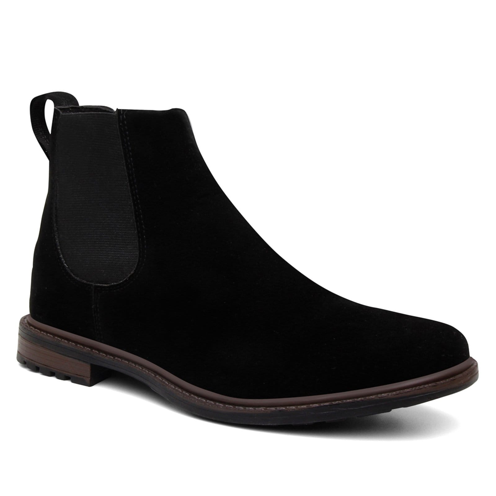 Vista 2 Botina Country Masculina Bota Chelsea Lavini Shoes preto