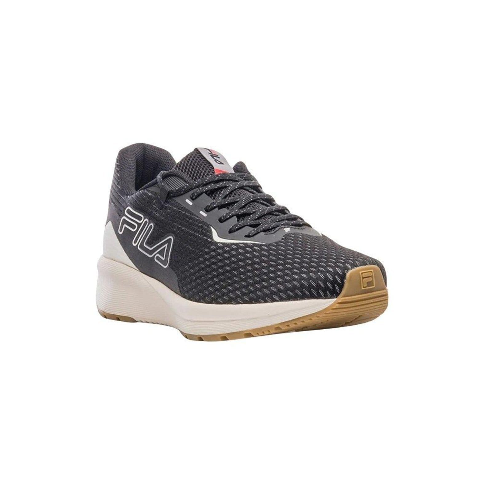 Vista 2 Tenis Fila Ride 2 Masculino Bege Fila preto