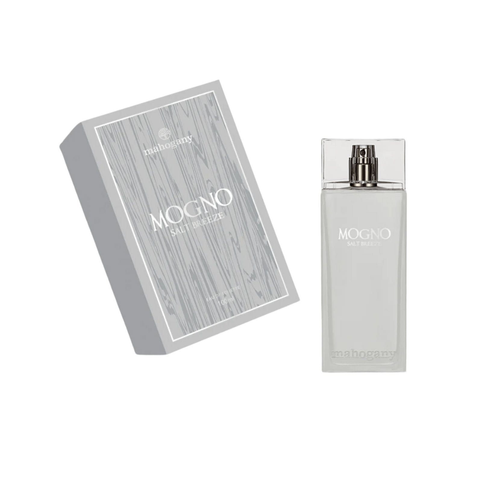 Vista 2 Mahogany Fragrância Eau de Toilette Mogno Salt Breeze Mahogany cinza