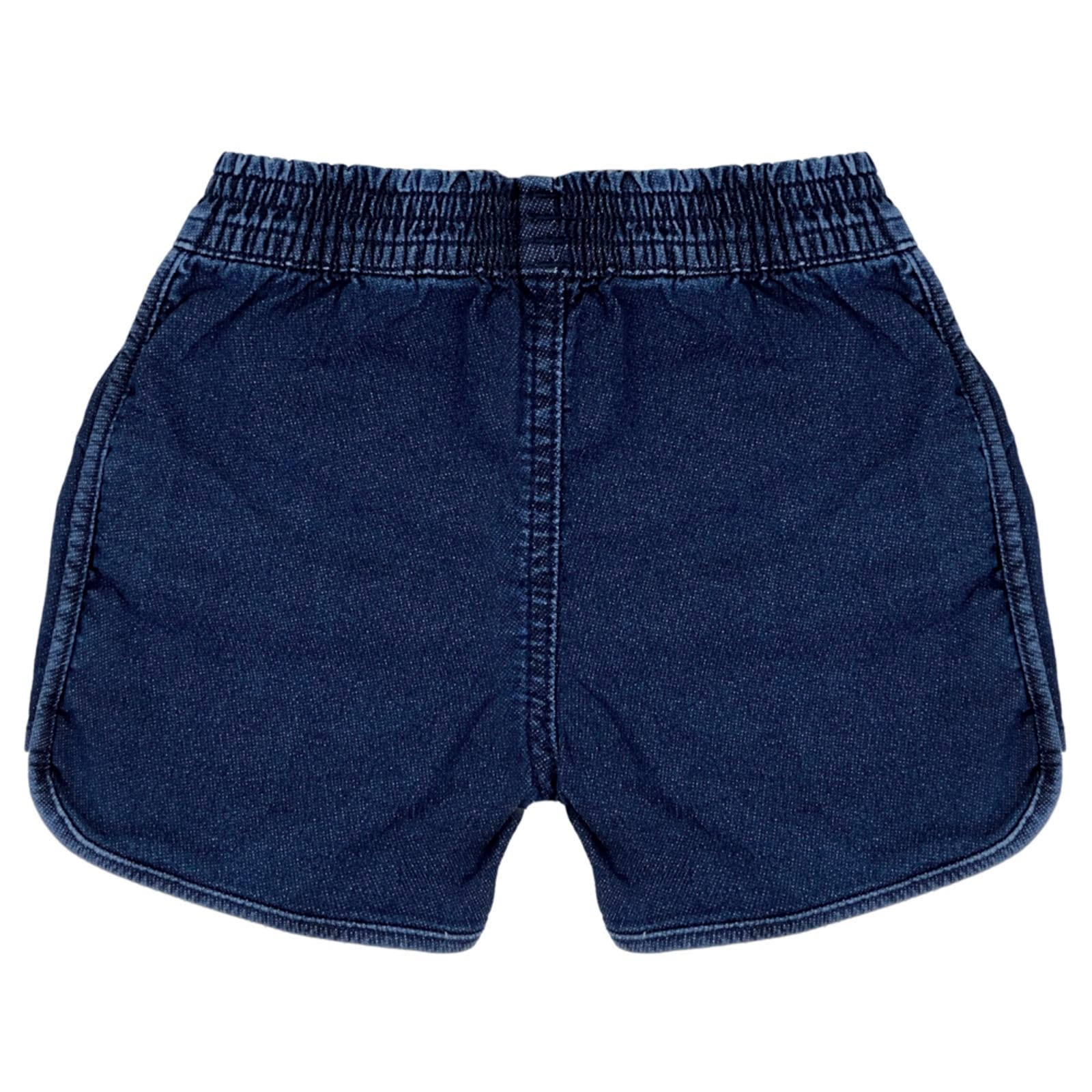 Vista 2 Infantil - Shorts Look Jeans Boxer Jeans Look Jeans azul