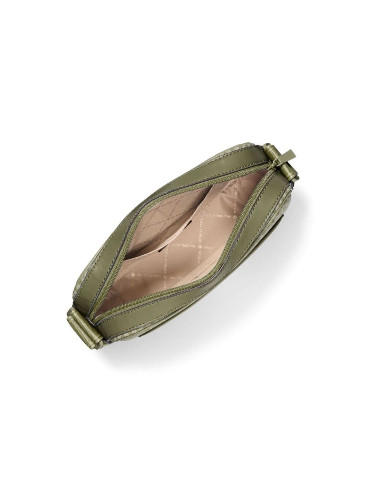 Vista 2 Bolsa Transversal Maeve Logo Grande 32T5T5VC9B093 Michael Kors verde