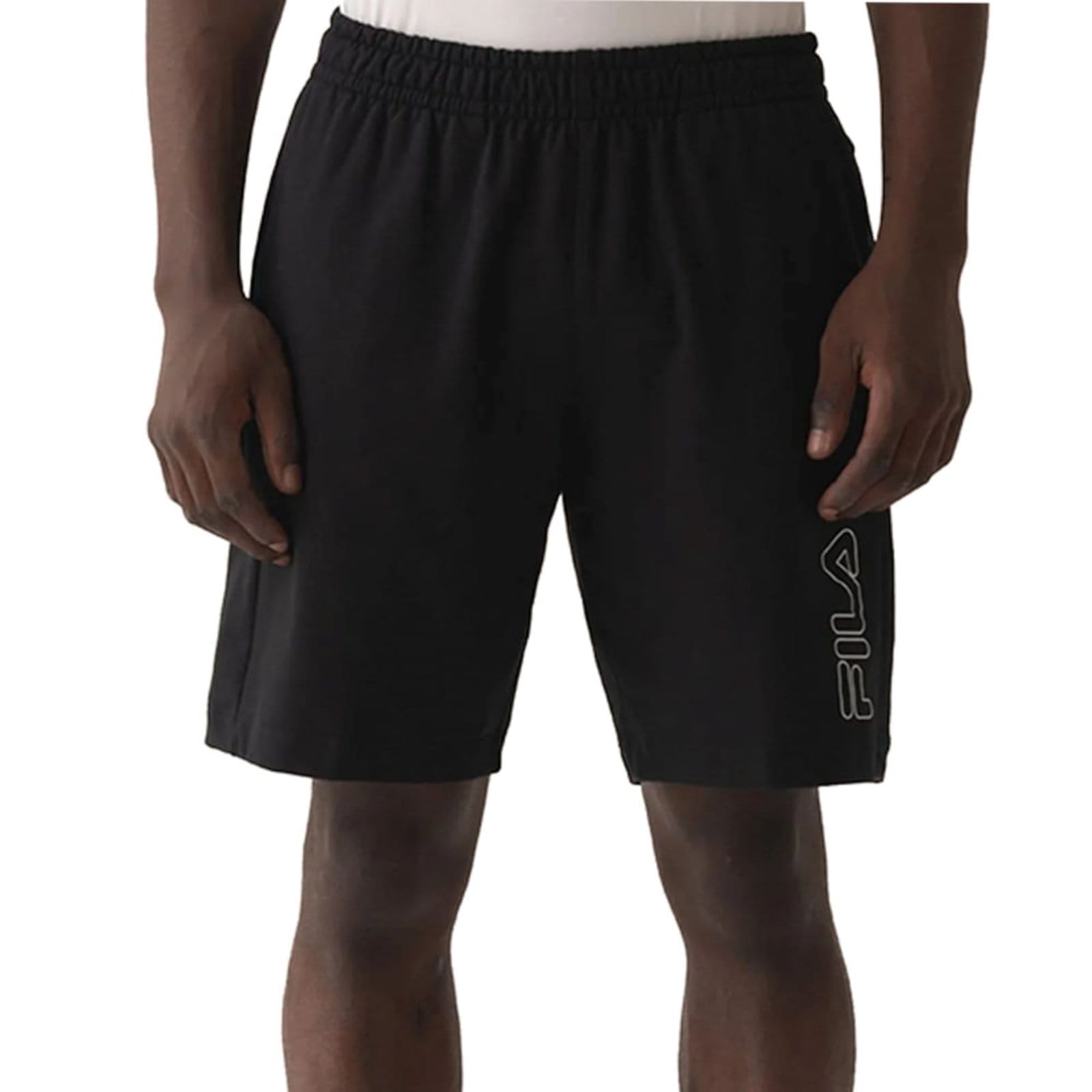 Bermuda Masculina Fila Outline Light Branco