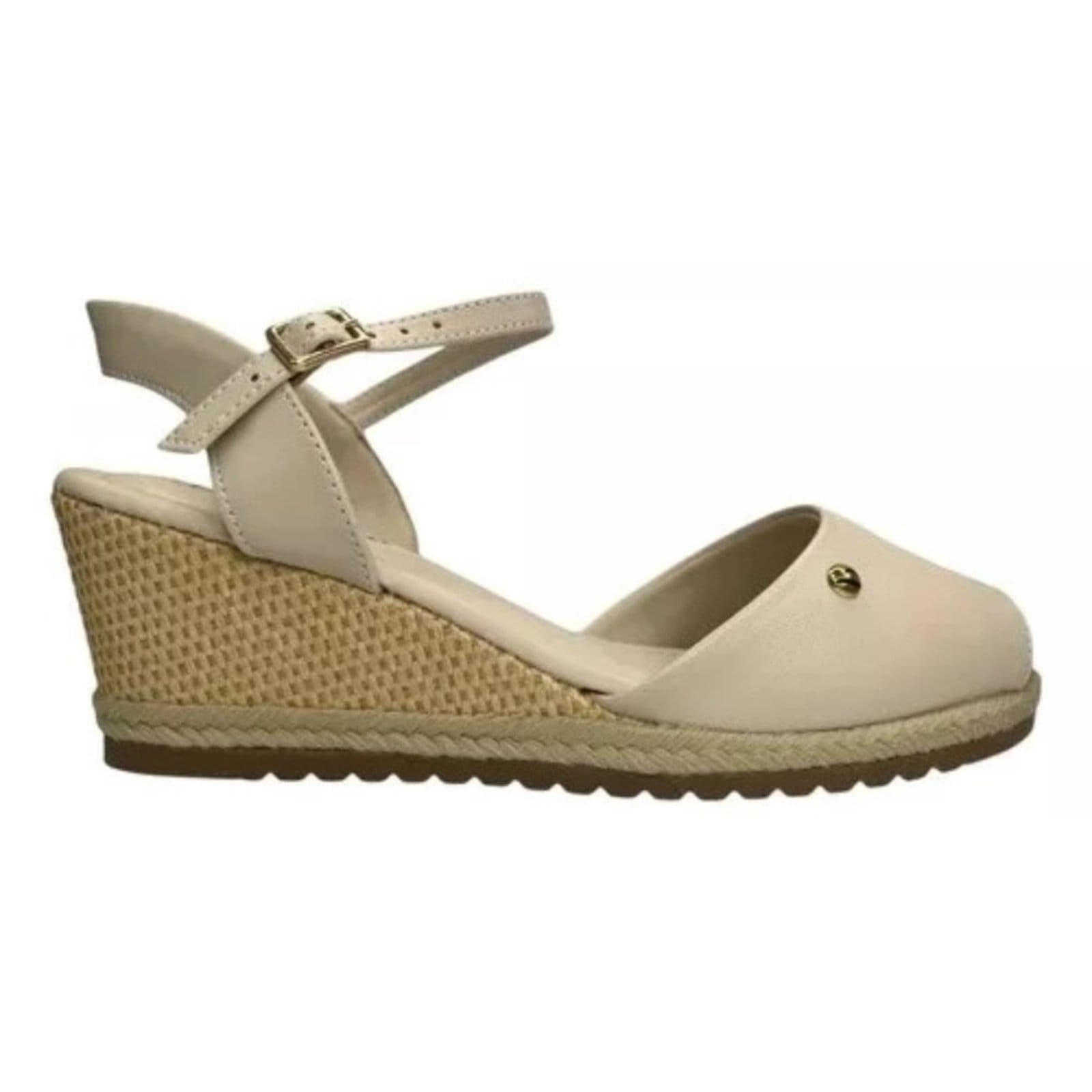 Vista principal Sandália Espadrilhe cê Anabela T5828-161 cê BEBECÊ nude