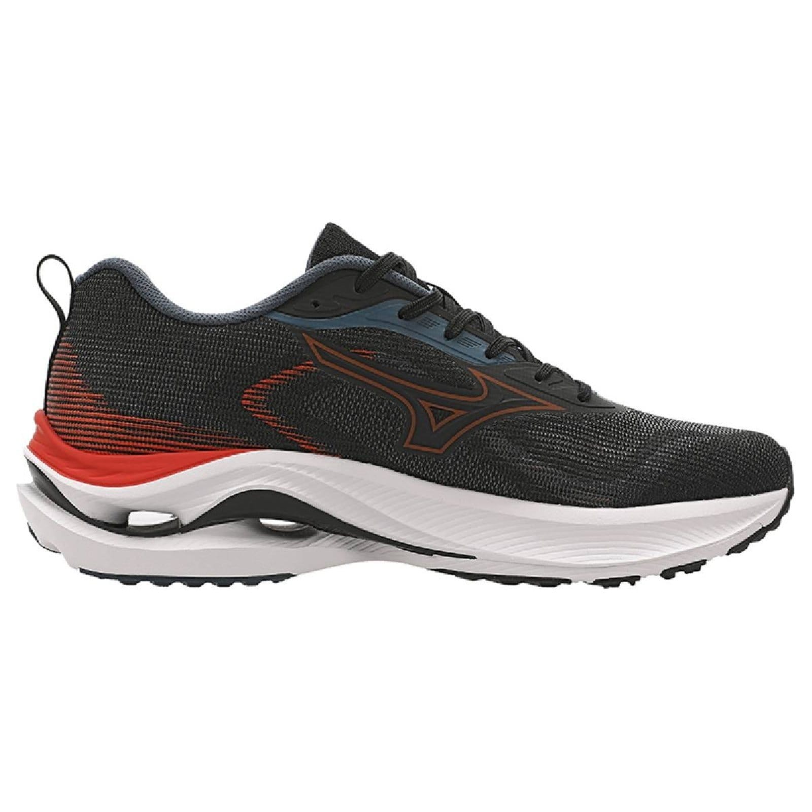 Vista 2 Tênis Mizuno Wave Vitality 7 Masculino Laranja Mizuno preto