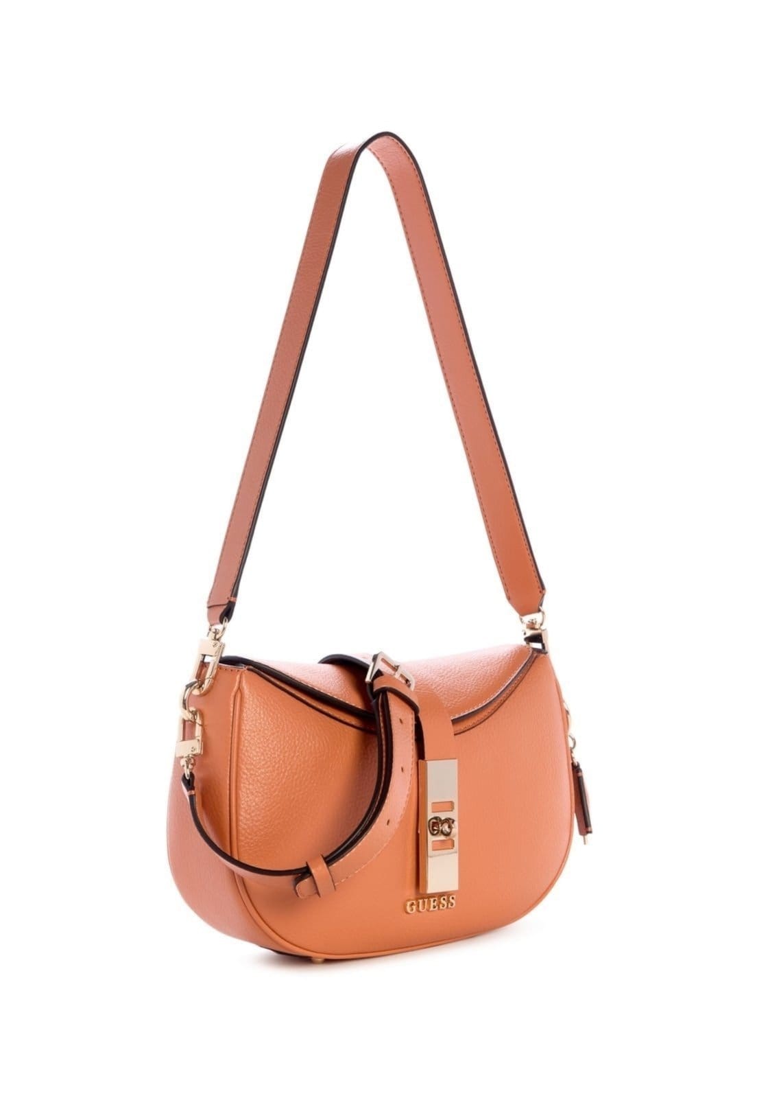 Vista 2 Bolsa Guess Brooke Shoulder Claro Guess rosa
