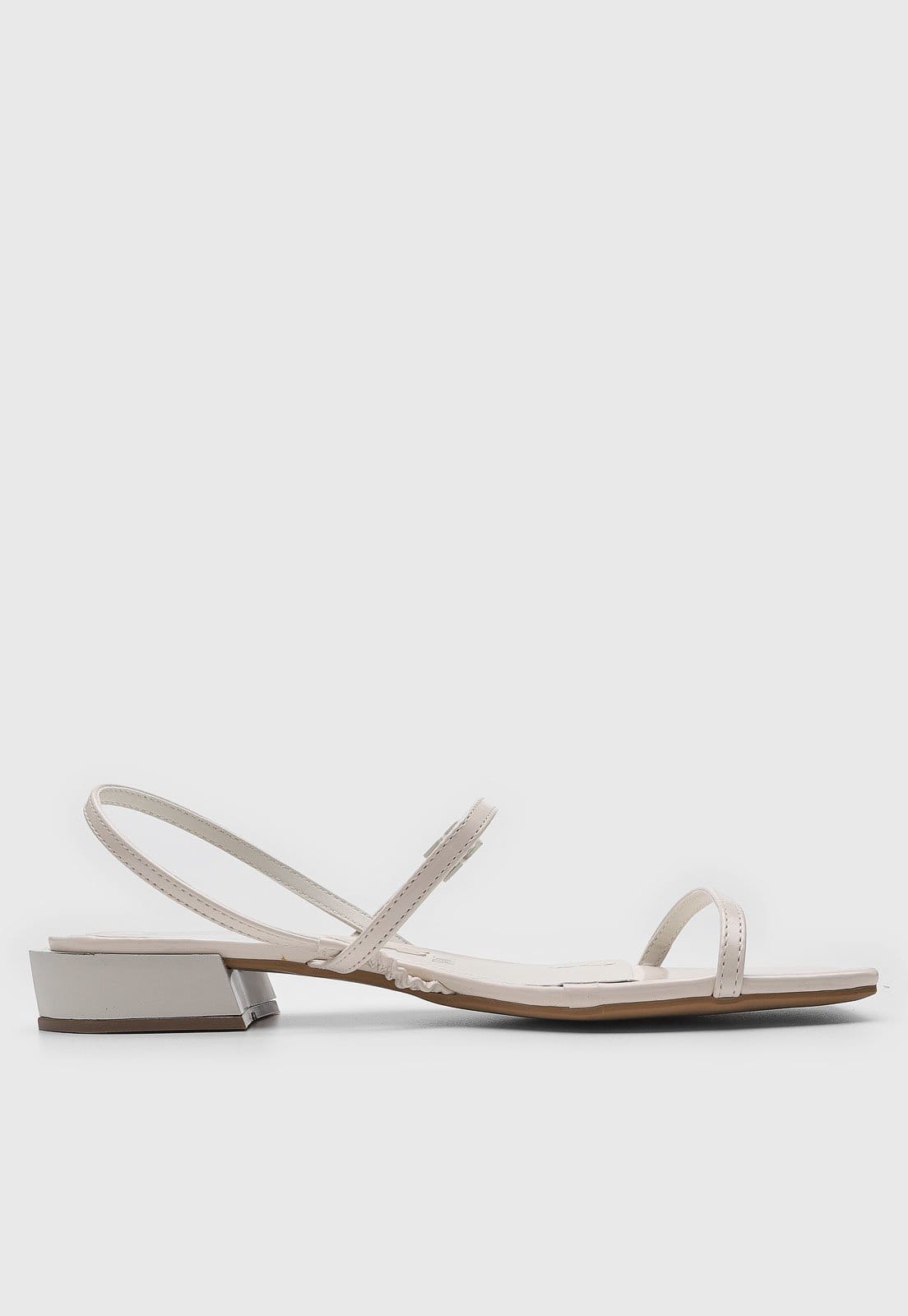 Vista 2 Rasteira Santa Lolla Fivelas Off-White Santa Lolla off-white white