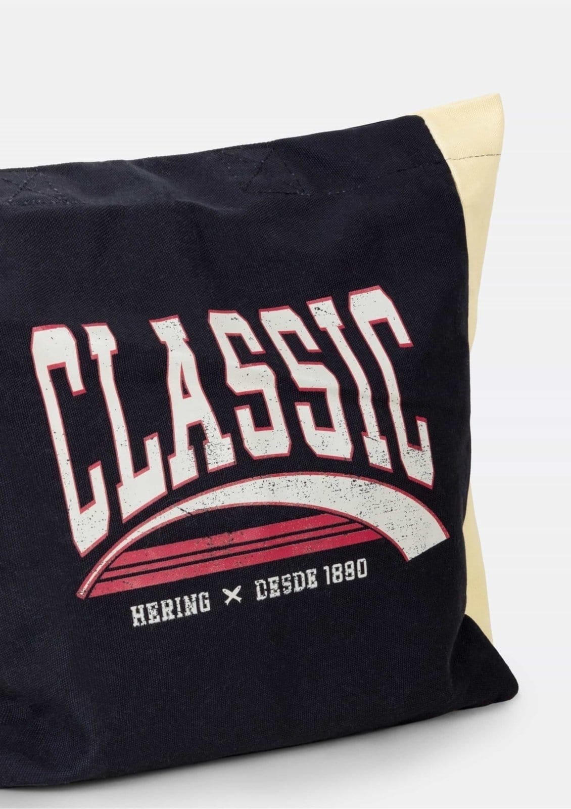 Vista 2 Bolsa Feminina Canvas Tote Hering azul