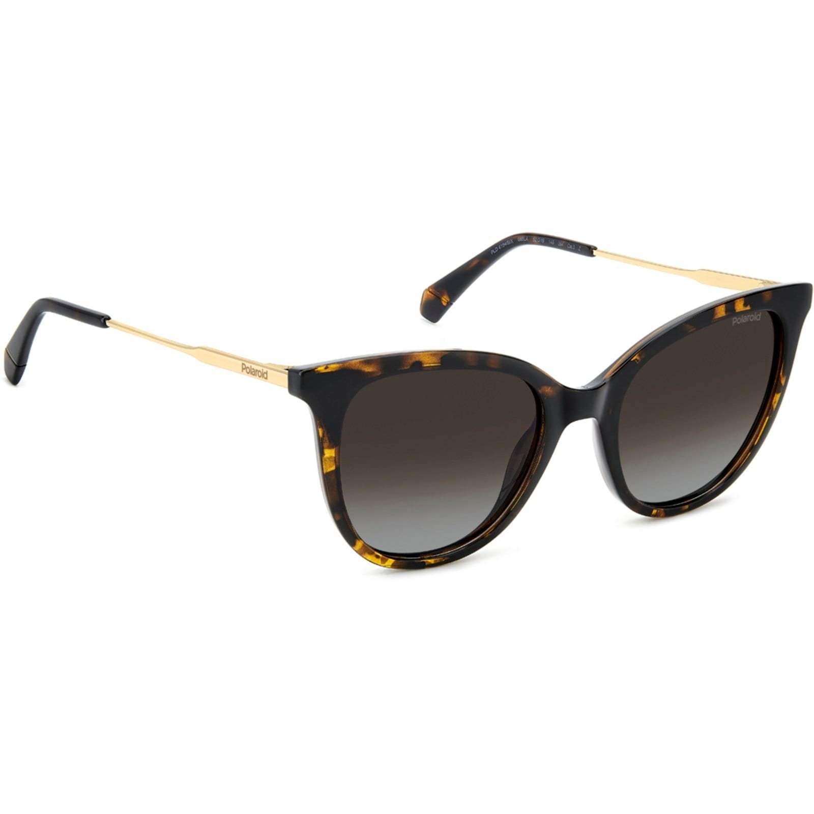 Vista 2 Óculos de Sol Polaroid 4184 S X 086 52LA Feminino Polaroid marrom