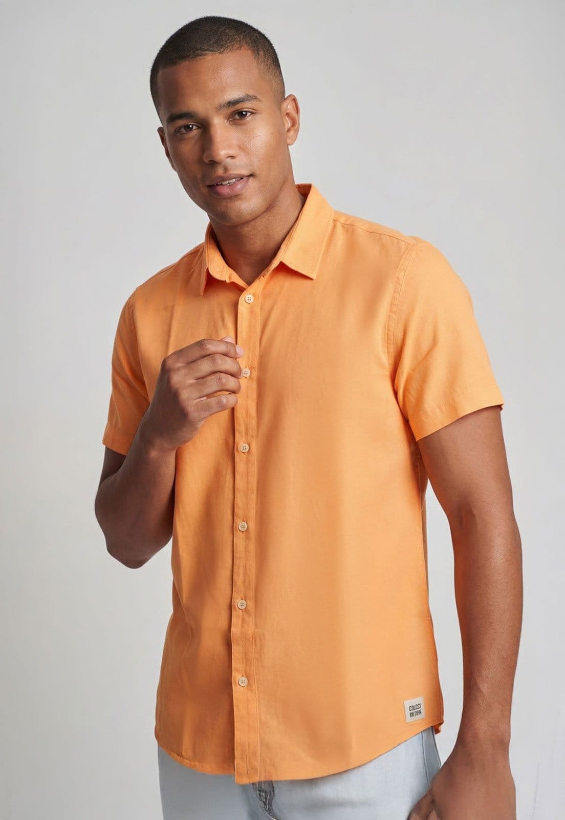 Camisa Masculina Colcci Gola Clássica