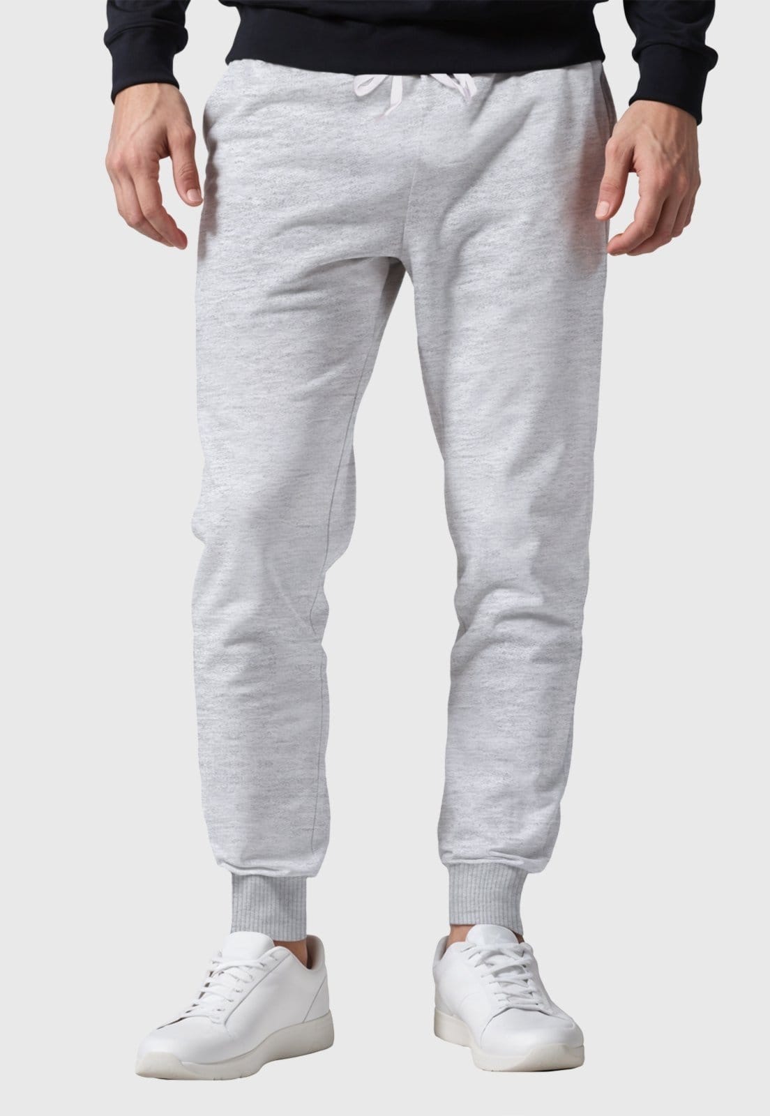 Vista principal Calça Moletom Flanelado Masculino Benellys Lisa Claro Benellys cinza