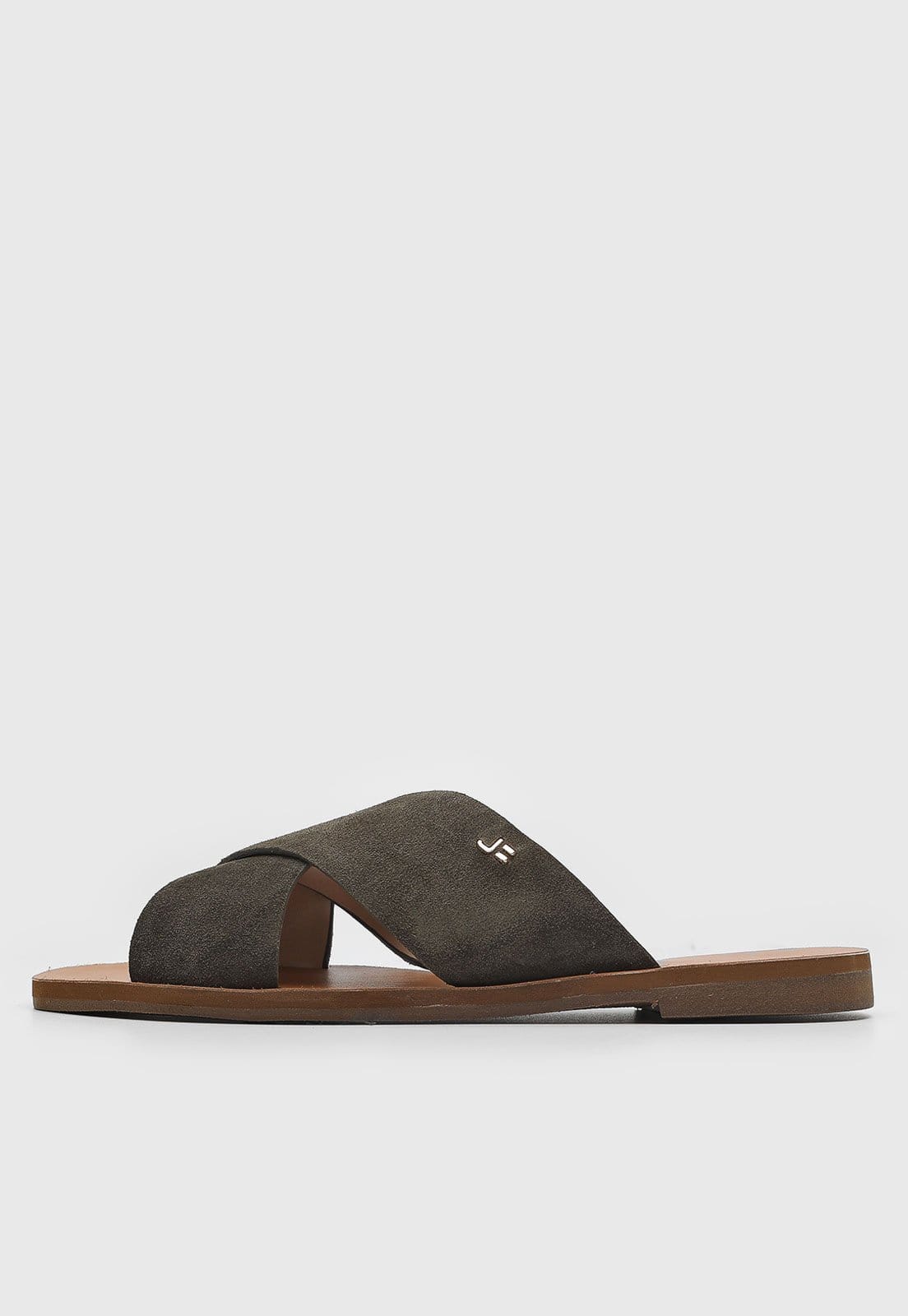 Rasteira Slide Jorge Bischoff Suede