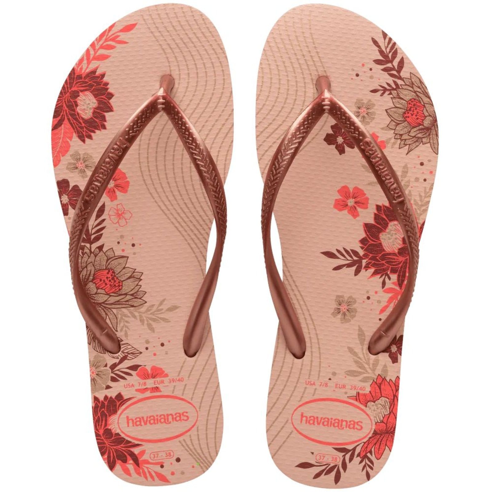 Chinelo Havaianas Slim Organic Feminino