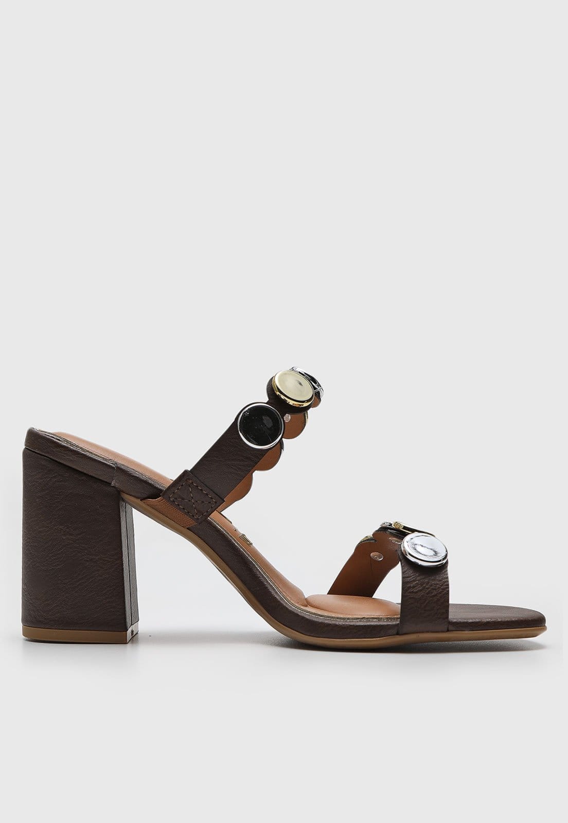 Vista 2 Tamanco Vizzano Tachas VIZZANO marrom