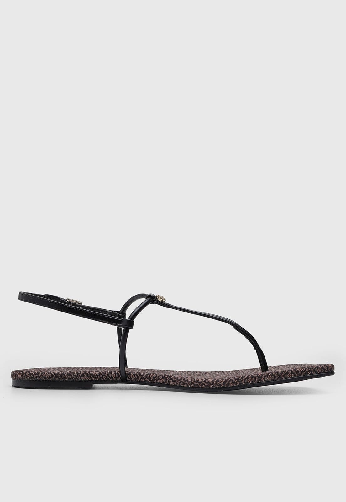 Vista 2 Rasteira Feminina Capodarte Tiras Fechada Preta Capodarte preto