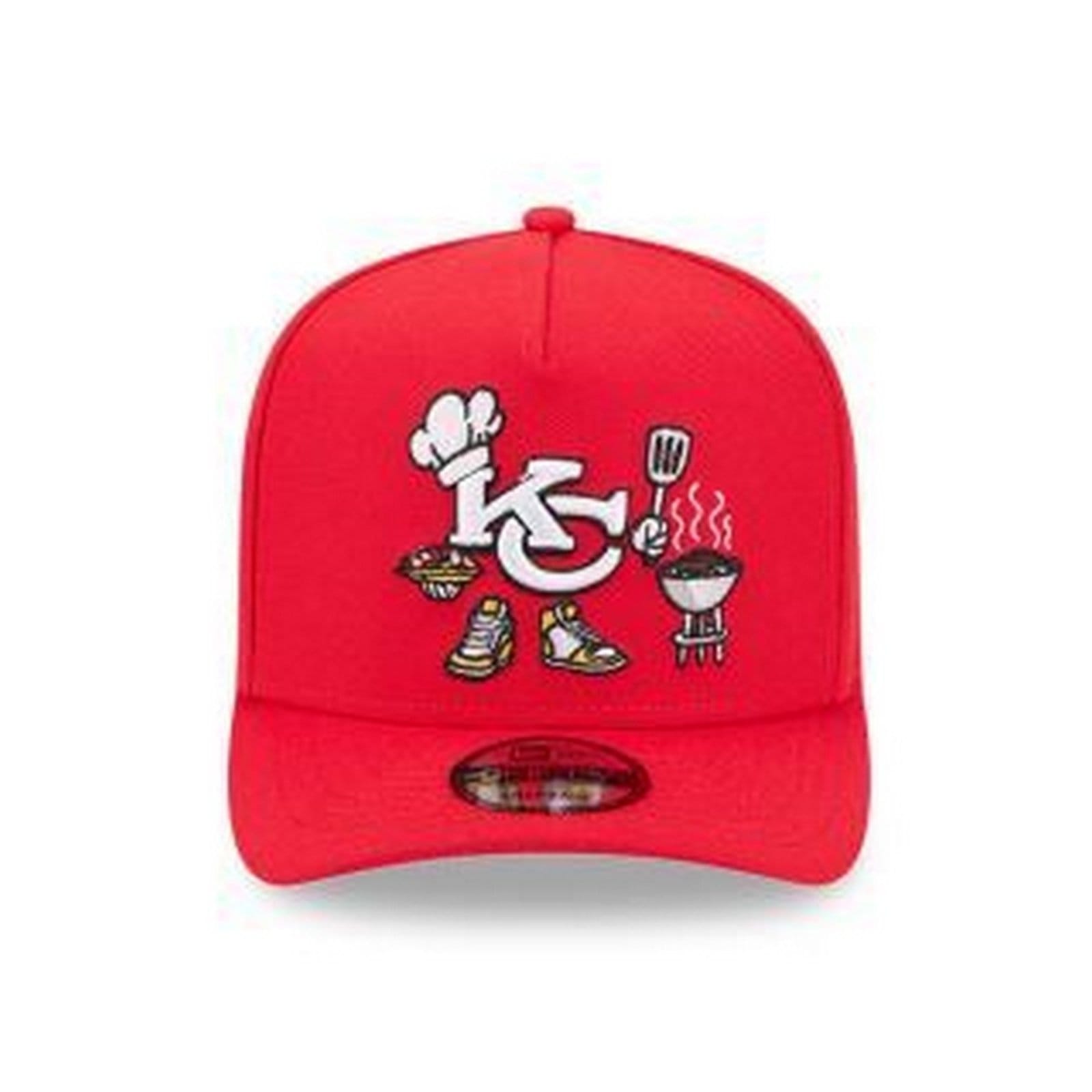 Vista 2 Boné New Era 9FIFTY A-FRAME Kansas City Chiefs NFL new era vermelho