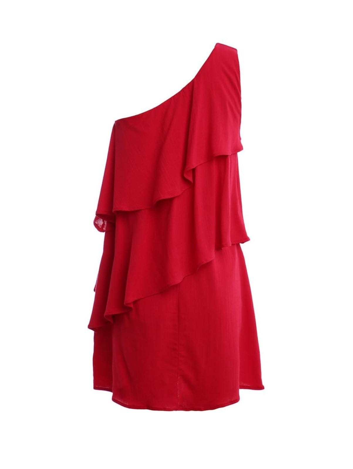 Vista 2 Vestido Autentique Feminino Autentique vermelho