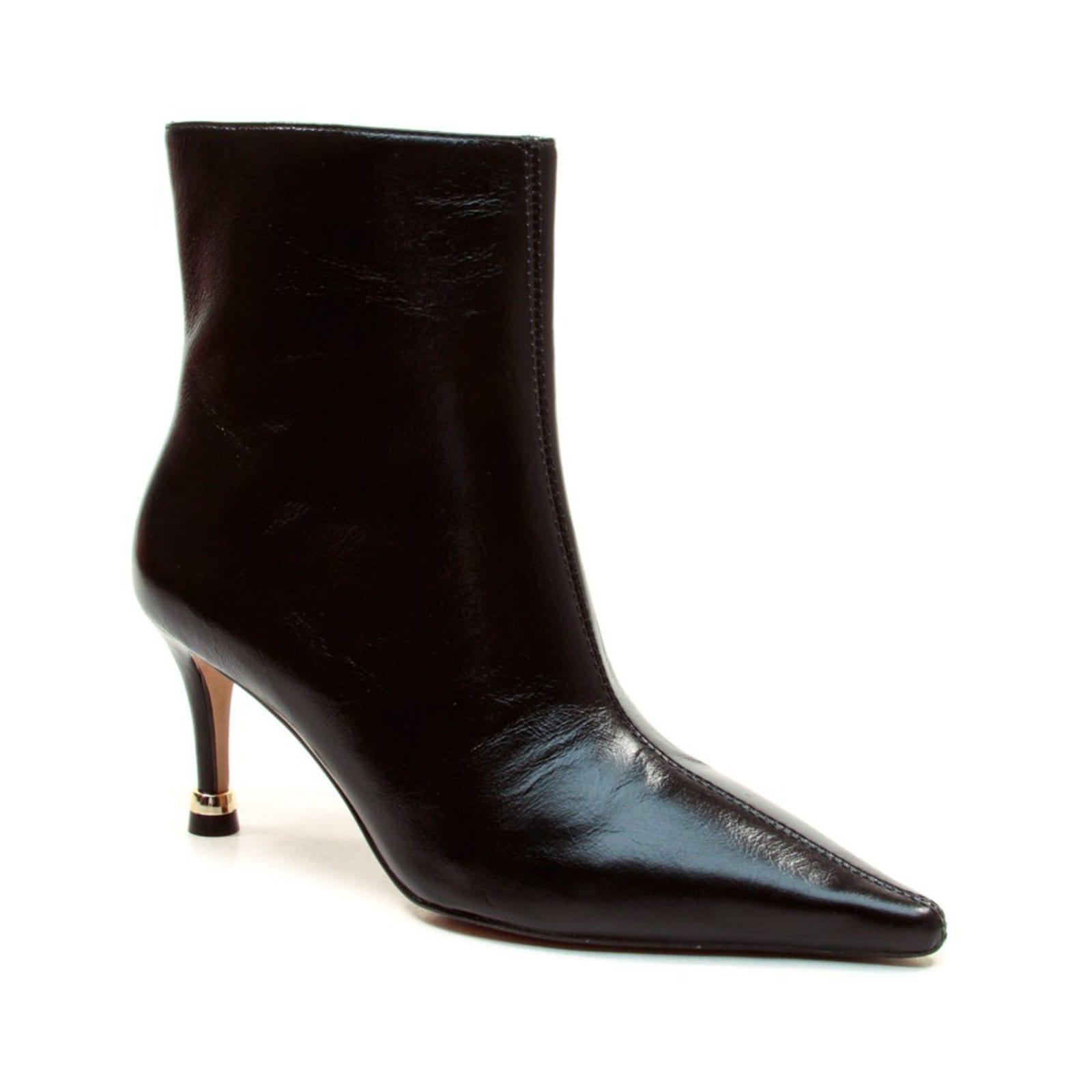 Vista 2 Bota bico fino cano curto Cecconello 2937002 Cecconello preto