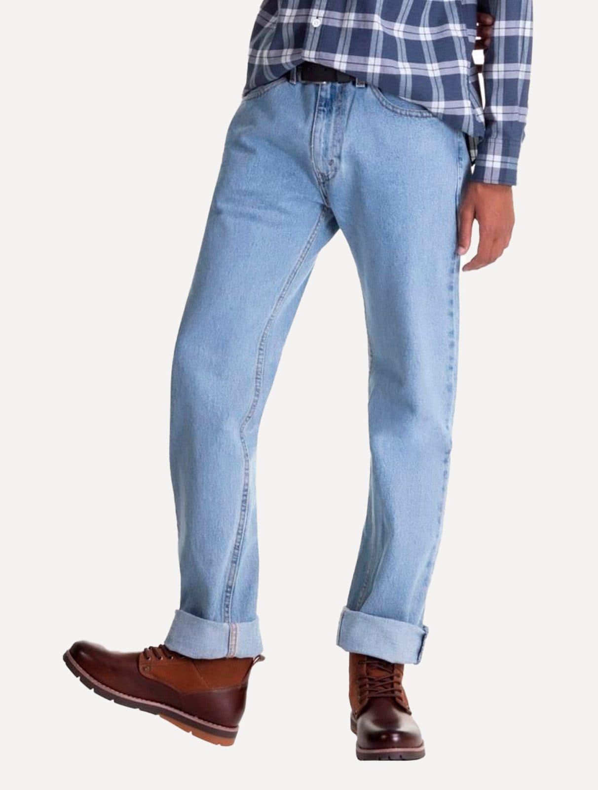 Calça Levis 505 Regular Light Wash Clara