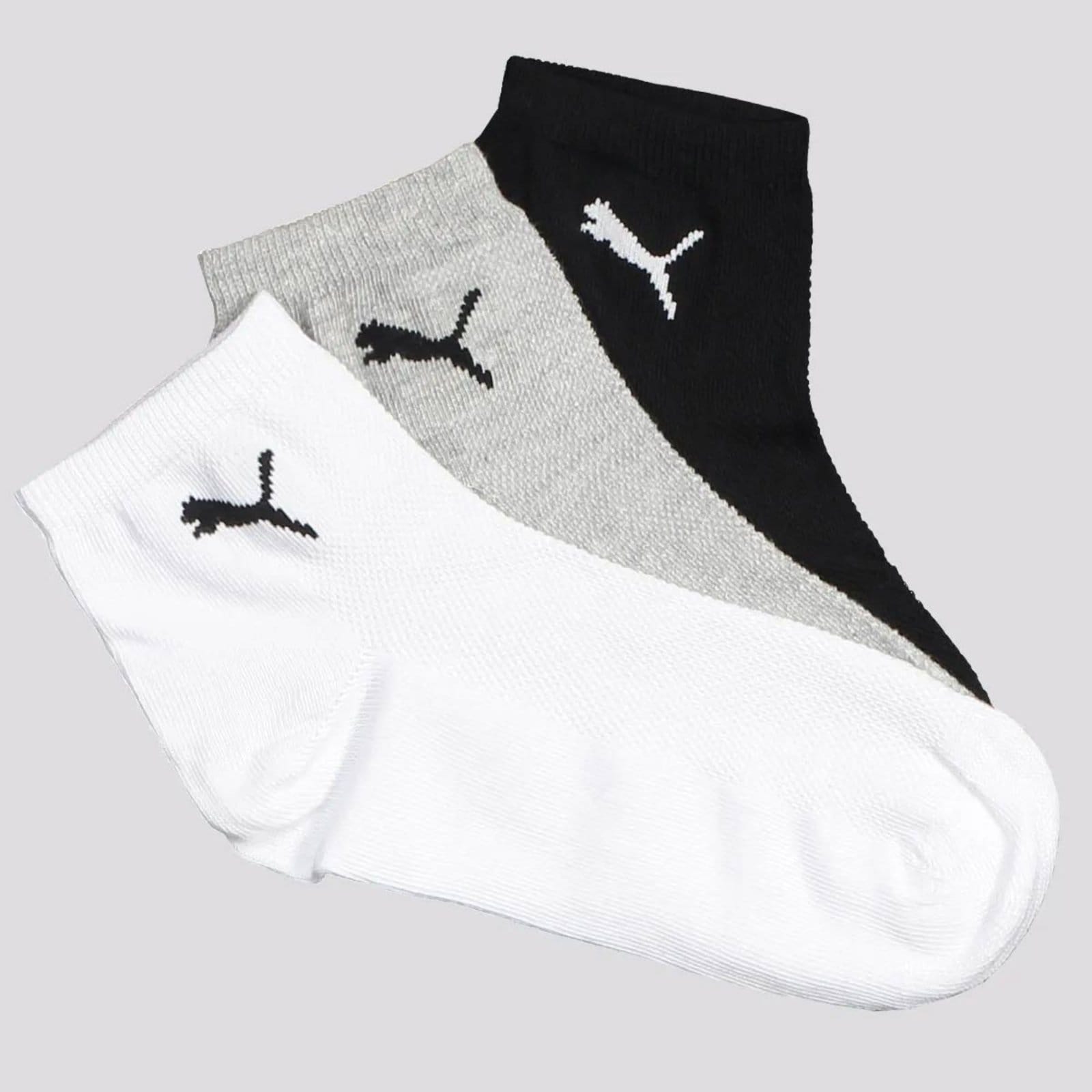 Kit Meia Puma Cano Médio Feminina 9 Pares - 2