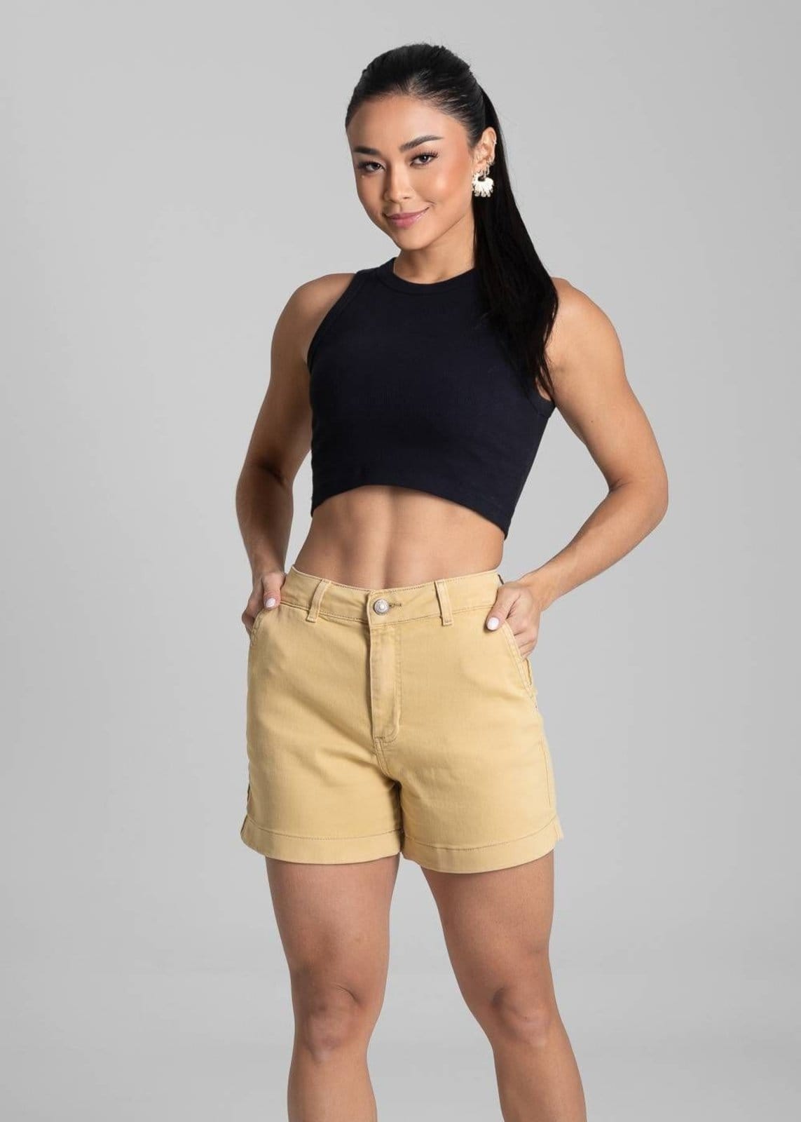 Vista 2 Shorts Sarja Sawary - 281684 Sawary amarelo