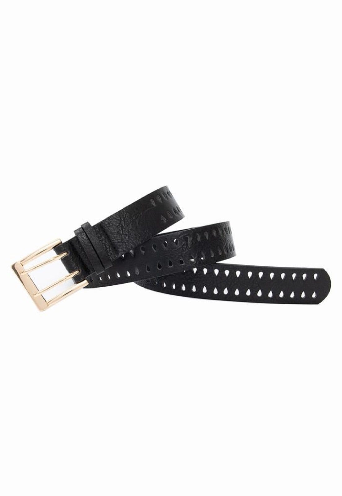 Cinto Cabanafree VAZADO FIVELA DOURADA