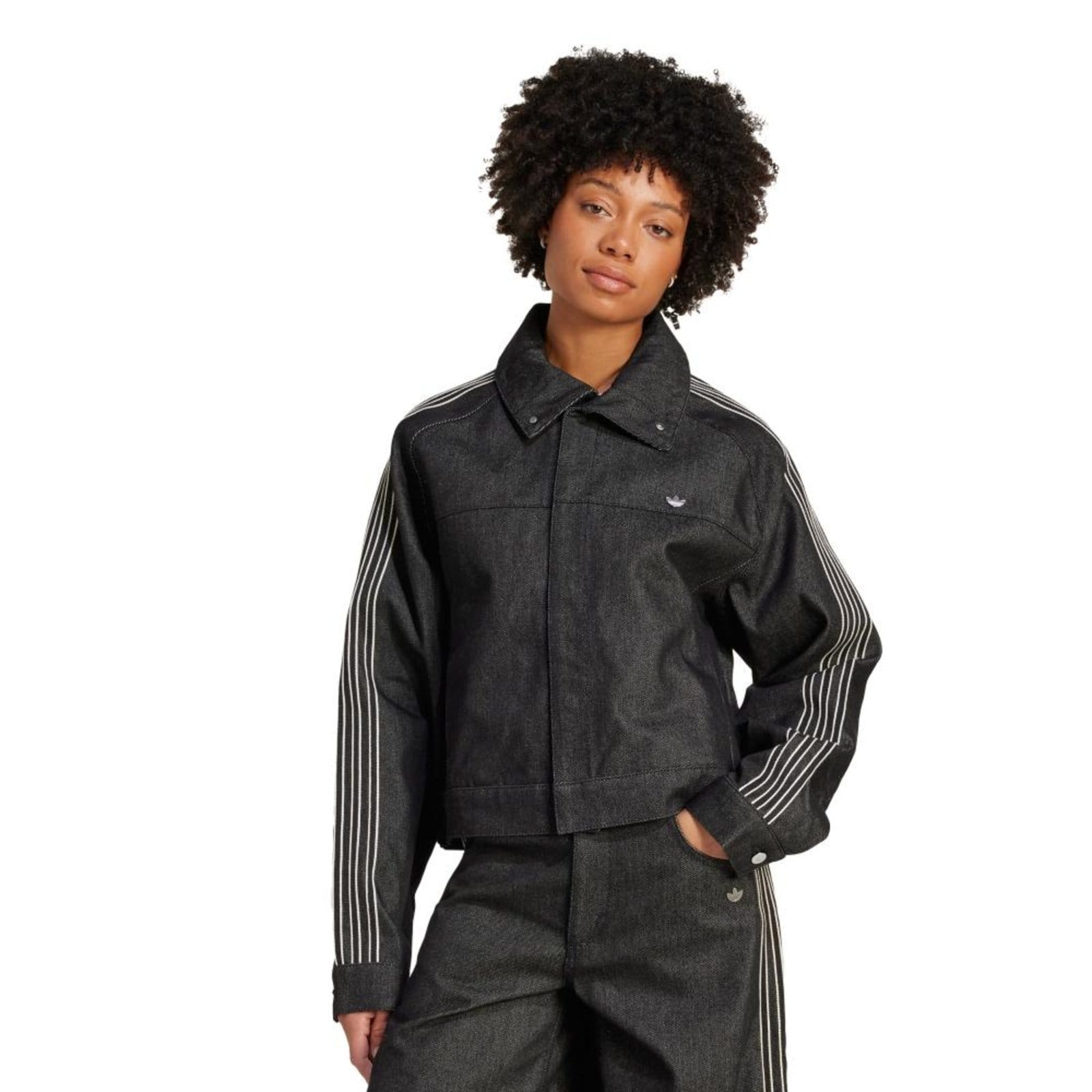 Premium Essentials Denim Jacket adidas Originals Preto