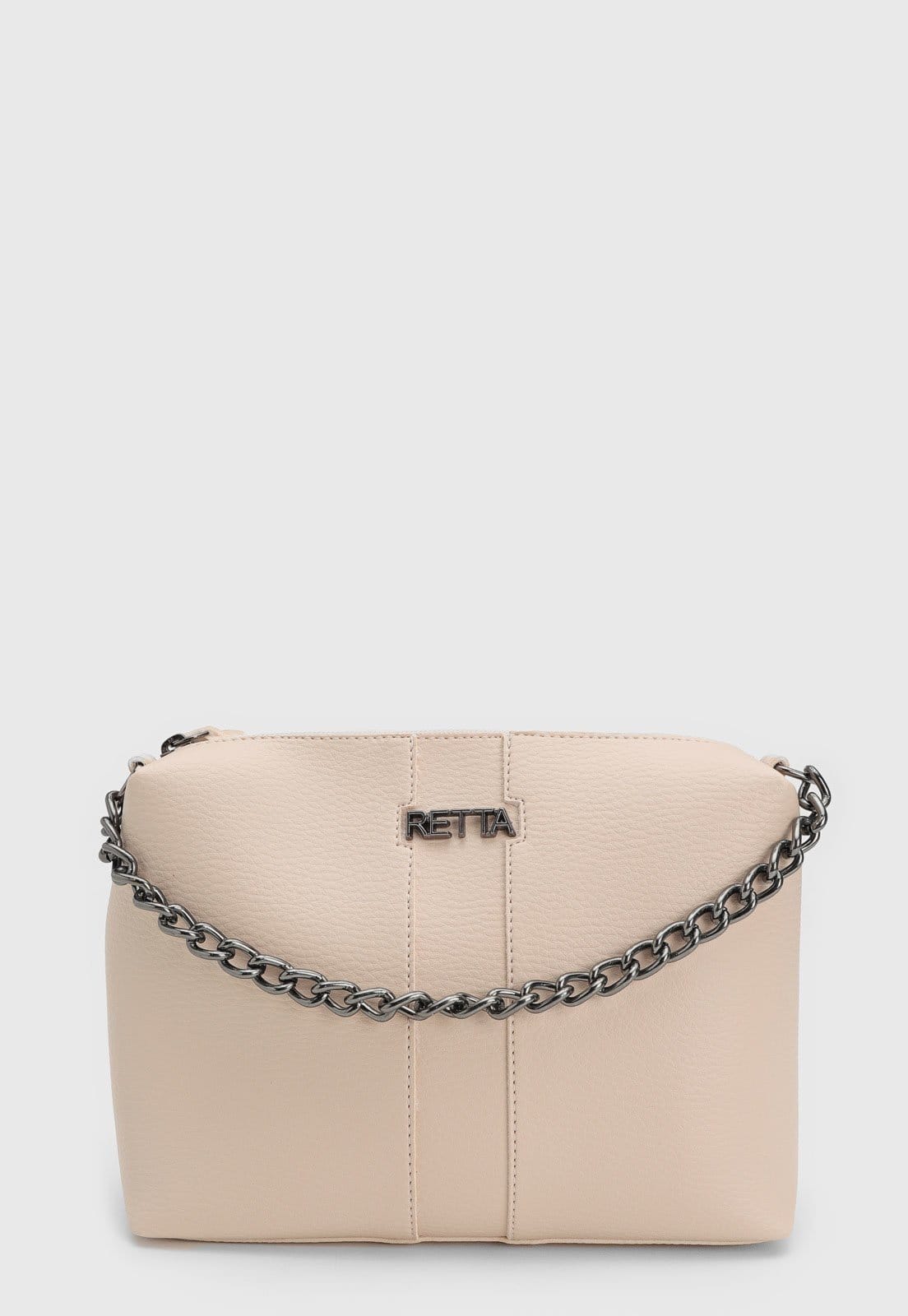 Vista 2 Bolsa Feminina Retta Kiara Transversal Pequena Marfim Retta Shoes branco