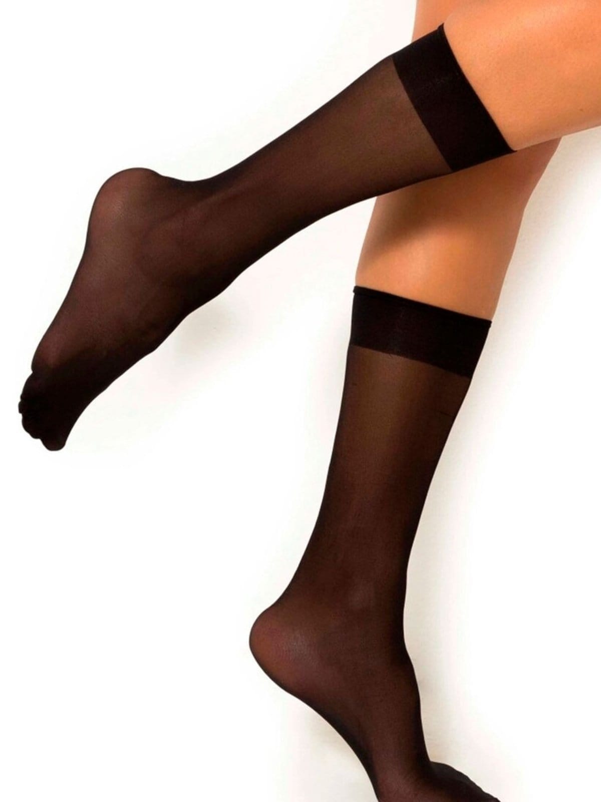 Vista 2 Meia 3/4 Fio 20 Trifil 6106 TRIFIL preto