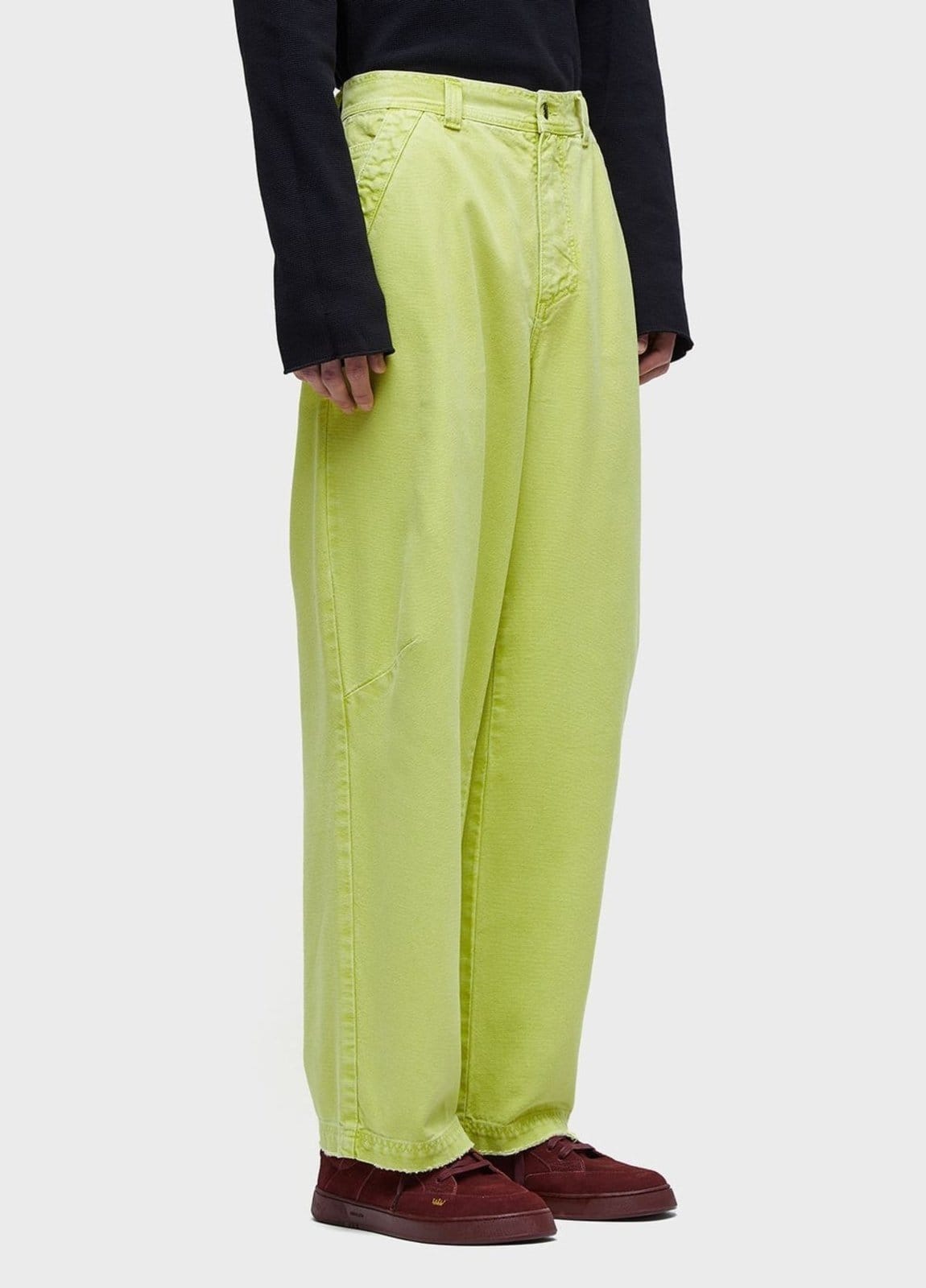 Vista 2 Calça jeans cotton used Osklen verde