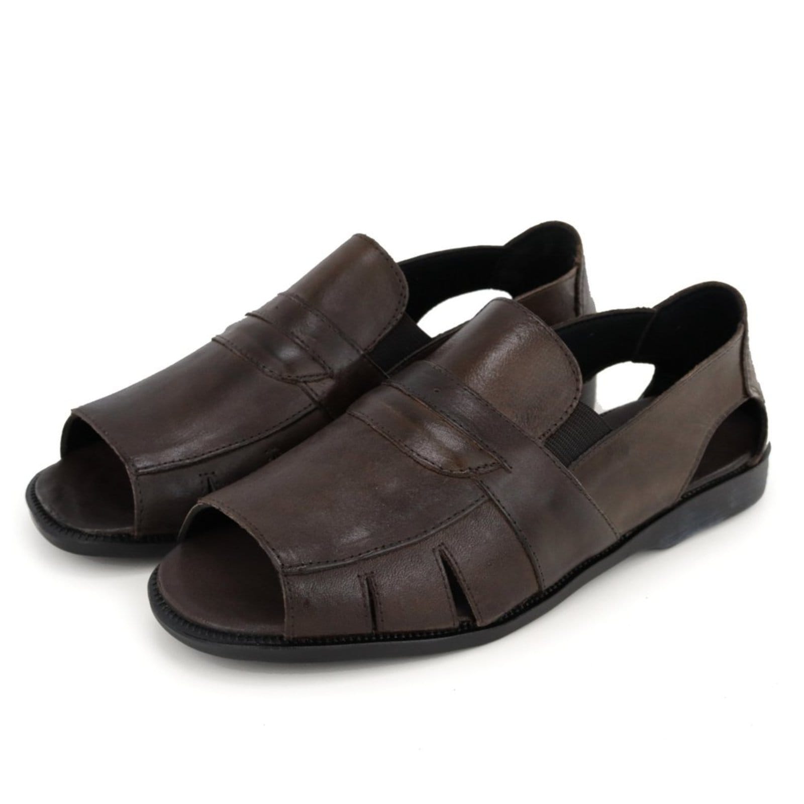 Sandalia de Couro Masculina Comfort