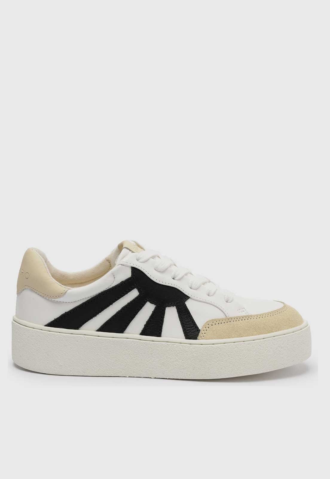 Vista 2 Tênis Feminino FARM Plataforma Off-White FARM off-white white