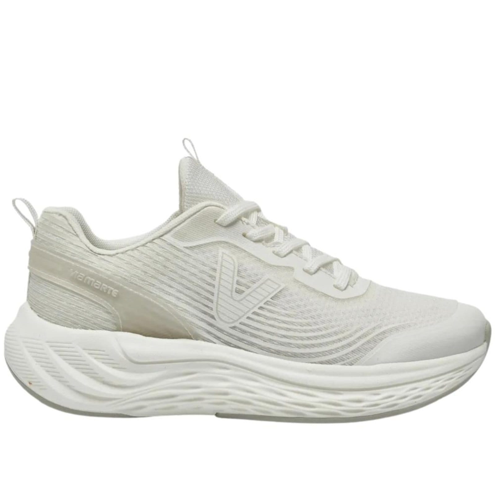 Vista 2 Tênis Feminino Running Via Marte 323-001 Neve VIA MARTE incolor