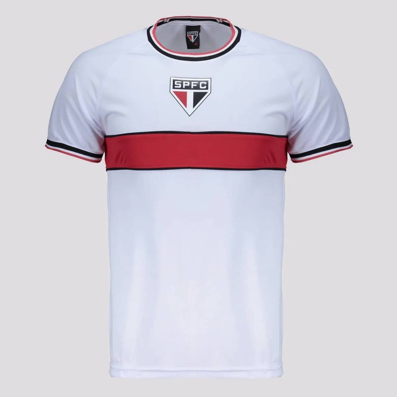 Vista 2 Camisa São Paulo Block 10 Luciano Branca SPR branco