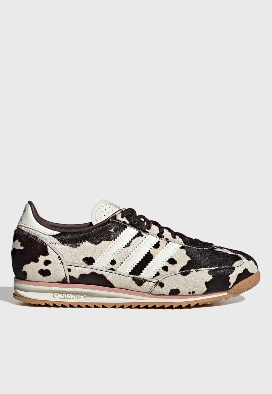 Vista 2 Tênis adidas Originals SL 72 OG Cow Print adidas Originals branco