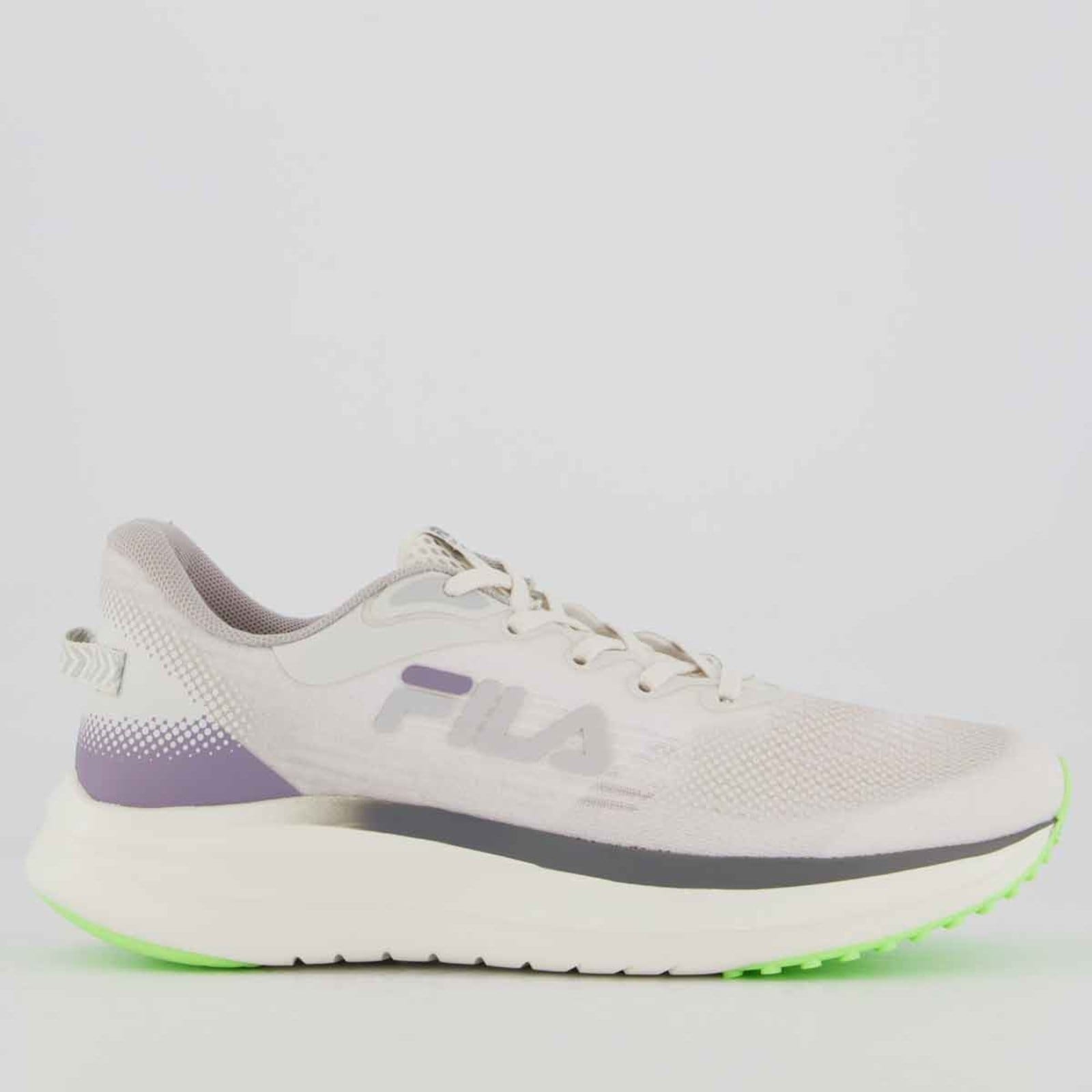 Vista principal Tênis Fila Racer Sky Feminino e Roxo Fila branco