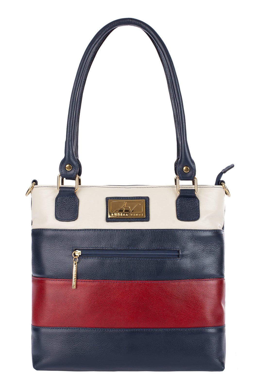 Bolsa de ombro em couro Alice Vermelho