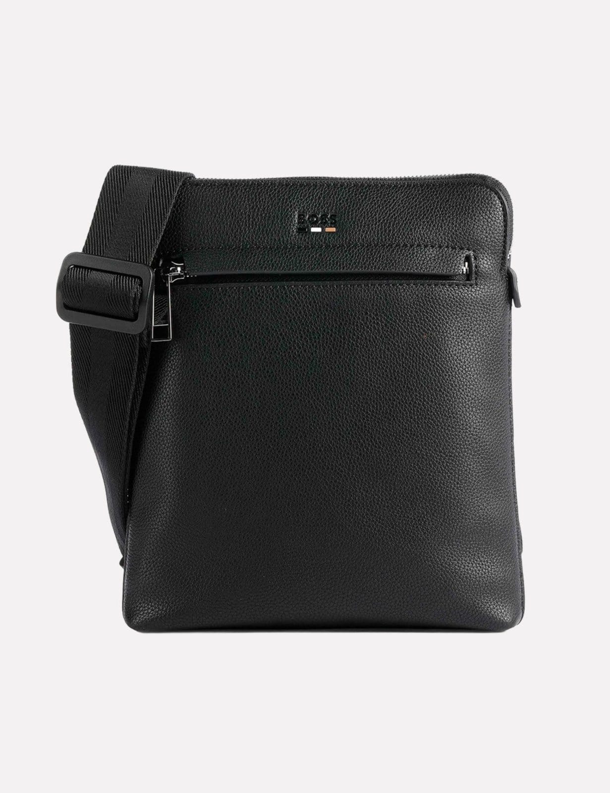 Vista principal Bolsa Hugo boss Ray_S Zip Env N Preta Hugo Boss preto