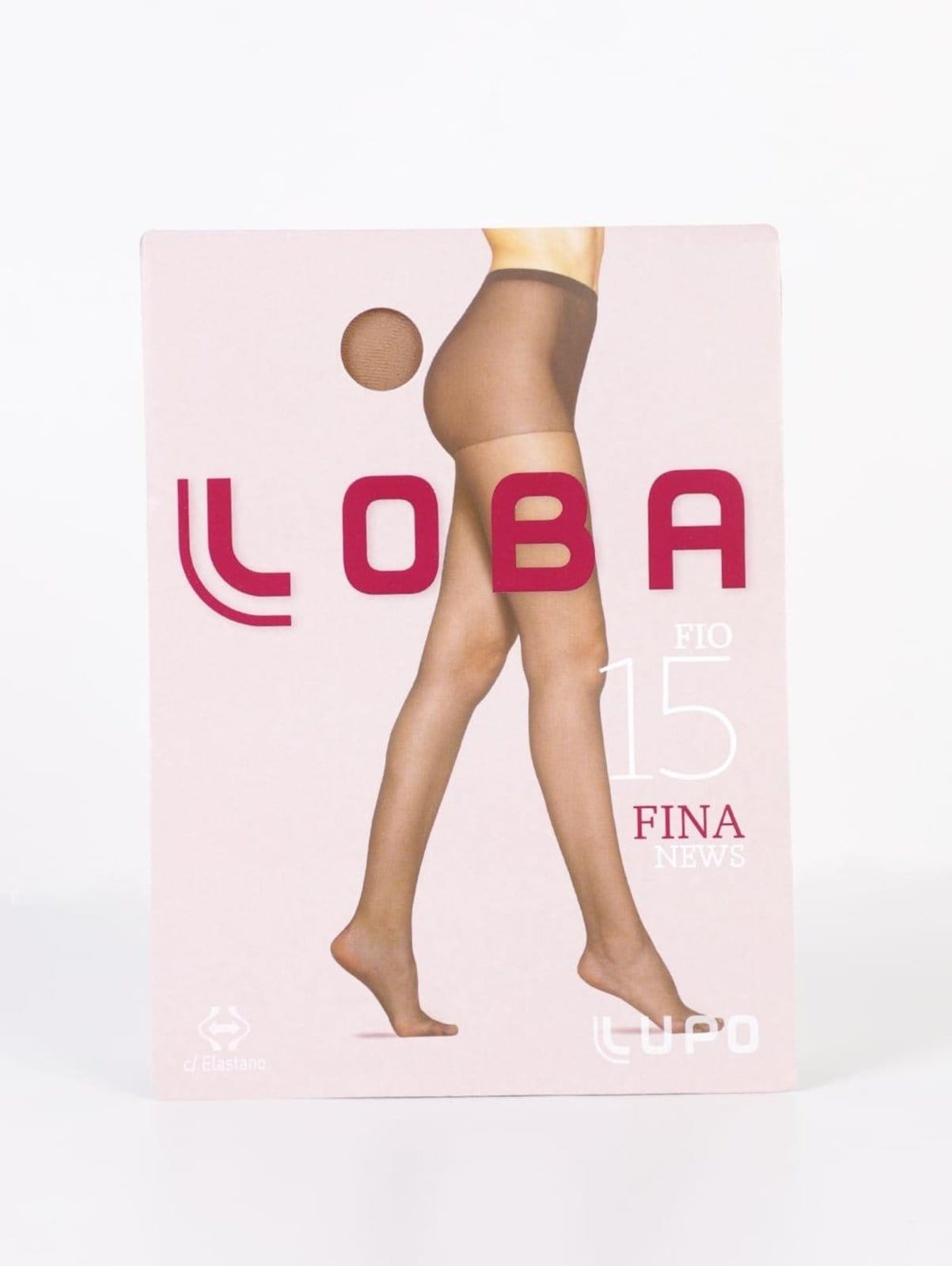 Meia-Calça Fio 15 Lupo Feminina NATURAL